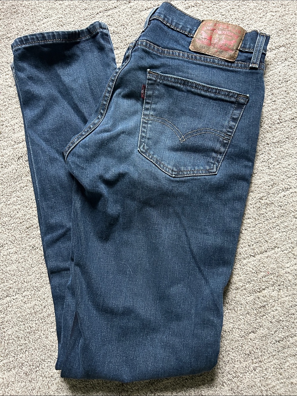 Classic 511 Straight Men's Jeans in Dark Blue